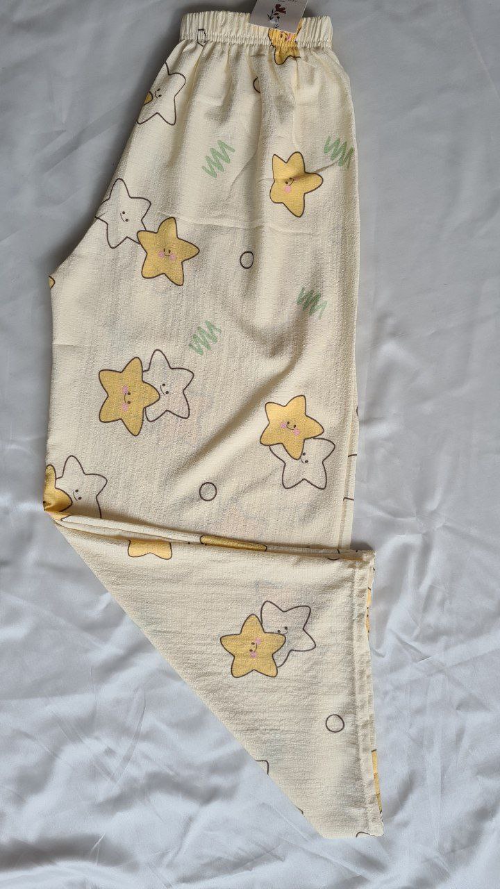 شلوار پفکی طرح ستاره
