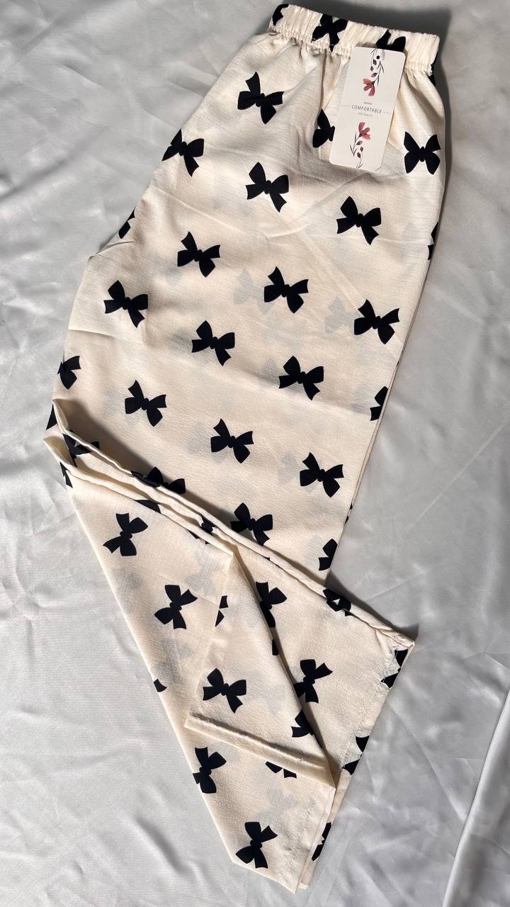 شلوار پفکی طرح پاپیونی