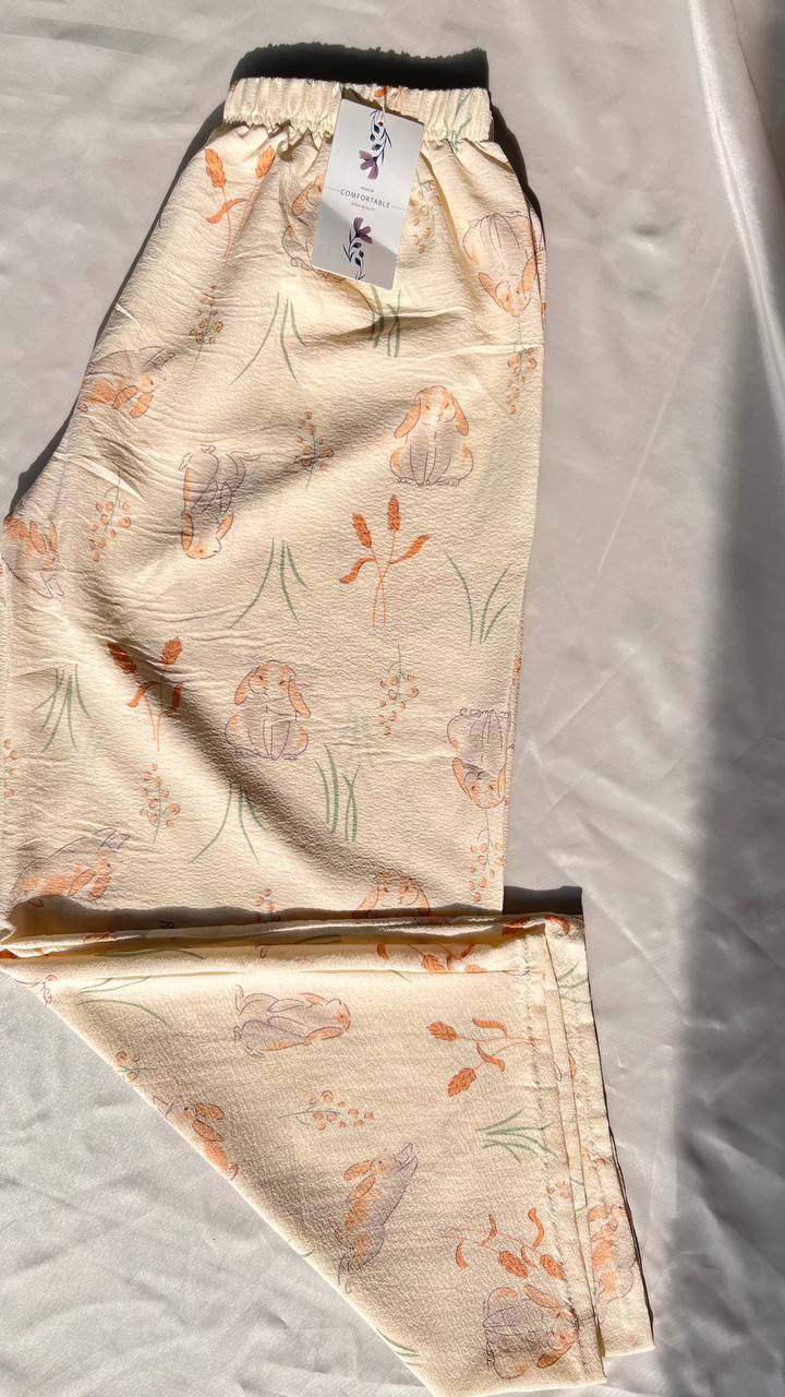 شلوار پفکی طرح خرگوش